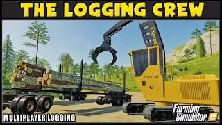 My Life As A Loaderman! - Logging Crew 7 - Farming Simulator 2019 - FDR Logging