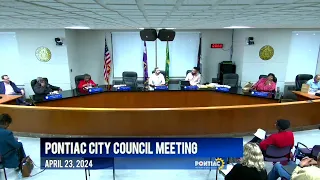 Pontiac City Council 4-23-24