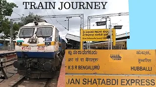 Journey on SSS Hubballi - Bangalore Janshatabdi Express (12080)