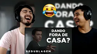 REACT Homem Aranha Tem Dado Em Casa (Paródia Redublagem) | Pabollo