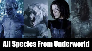 All The Species Of The Underworld Movies