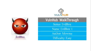 Evilbox: 1 || VulnHub Complete Walkthrough