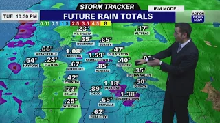 Storm Tracker Forecast: Cloudy & mild, with showers returning Monday