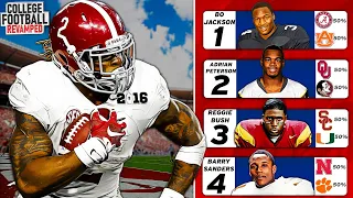 I Put The 15 Best RB's EVER In 1 Recruiting Class! (NCAA 23)