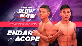 Dennis Endar vs John May Acope | Manny Pacquiao presents Blow by Blow | Full Fight