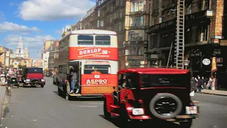 1930s - A Trip Through Europe  in Color [60fps, Remastered] w/sound design added
