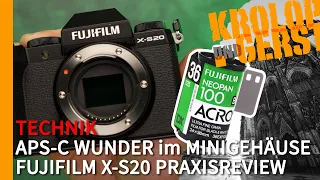 APS-C WUNDER im MINIGEHÄUSE - FUJIFILM X-S20 PRAXISREVIEW 📷 Krolop&Gerst