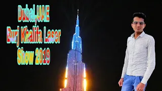 Dubai, UAE Burj Khalifa Laser Show 2019 I New Year Celebration | HD