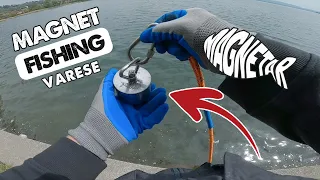 Magnet Fishing! Ottimi Ritrovamenti nel Lago di Varese - MAGNETAR