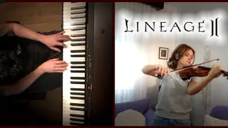 Lineage 2 - Dion Theme 🤤 PIANO & VIOLIN | ft. Seda Baykara
