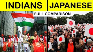 Average Indians vs Average Japanese Full Comparison UNBIASED in Hindi 2021 | Indian vs Japanese