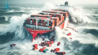 500 Unbelievable Ships In Stormy Weather, Caught on Camera from Start to Finish Are Shocking