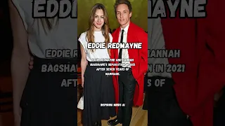 Eddie Redmayne and Hannah Bagshawe'