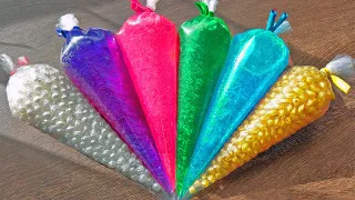 Making Slime with Piping Bags - ASMR Slime Videos