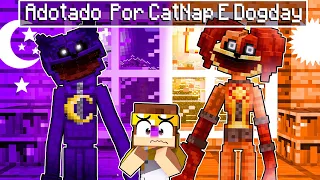 ADOTADO por FAMÍLIA CATNAP E DOGDAY no Minecraft