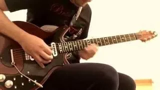 Queen - Ride The Wild Wind Solo on Red Special Guitar