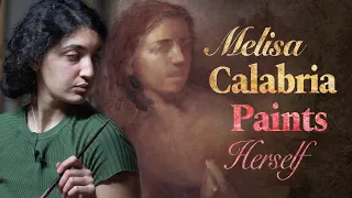 Composing a Narrative Self-portrait Painting (1/2) | Demonstration by Melisa Calabria