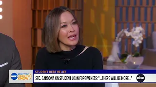 Secretary of education on Biden’s new student loan forgiveness