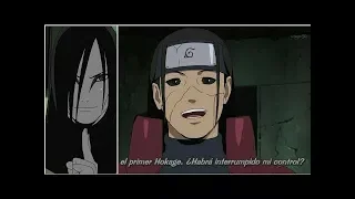 Hashirama Se Libera De La Retención Del EdoTensei,Tobirama Intenta Matar a Sasuke Todos Sorprendidos