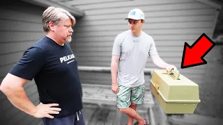 Father And Son Find GRANDFATHER'S Tackle Box After 10 YEARS...