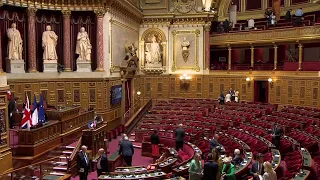 LIVE: King Charles delivers speech at French Senate