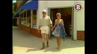 1988 summer fashion in La Jolla, CA