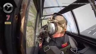 Flying Bf 109 G-4 Red 7 / Restored after Roskilde Airshow crash. Fly with the pilot / MUST SEE!!