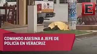 Asesinan a jefe de Policía Federal en Veracruz