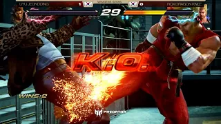 TGU 2018 - TEKKEN 7 TWT - Top 8 / Grand Finals - TIMESTAMP (Knee, Qudans, JeonDDing, Book, LowHigh)