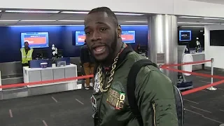 Deontay Wilder OFFENDED By Floyd Mayweather Telling The TRUTH; Calls Him a HATER!!!