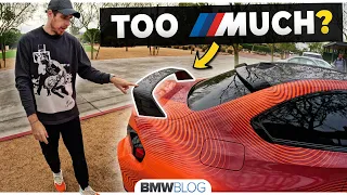 2023 BMW M2 Gets a Massive Racing Wing - Cool or too much?