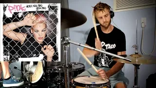 Pink Drum Cover- Don't let me get me