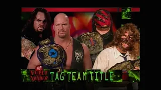 Story of Stone Cold & The Undertaker vs. Kane & Mankind | Fully Loaded 1998