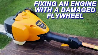 Fixing A Poulan Pro Pole Saw With A Damaged Flywheel Key