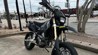 Big chillin on the drz400sm