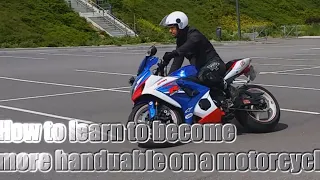 How to learn to become more maneuverable on a Motorcycle (performing U-turn)