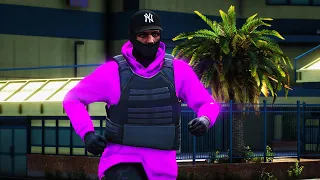 Escaping A Police Perimeter In GTA 5 RP