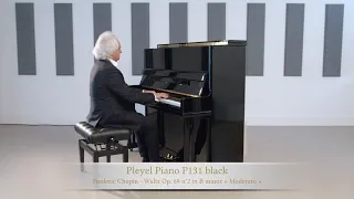 The Pleyel P131 Black Piano - Chopin's Waltz Op. 69 no°2 interpreted by Yves Henry