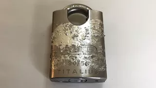 [593] Gallium vs. Titalium - Abus Padlock Meets a Gruesome End