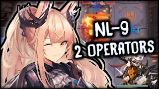 【Arknights】Easy Clear NL-9 with 2 Operators