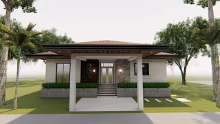 SIMPLE HOUSE DESIGN: 8X13 | 104 SQM