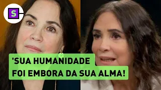 Regina Duarte é detonada por famosos após post duvidando da crise com povo Yanomami