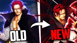 One Piece Pirate Warriors 4 OLD vs NEW Shanks Comparing