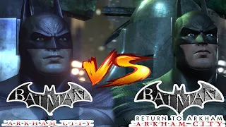 Batman Arkham City PC VS PS4 Remaster 4K UHD
