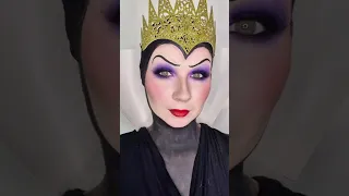 Welcher Disney Bösewichtals nächstes? #disneymakeup #disneyvillains #evilqueen #halloweenmakeuplook