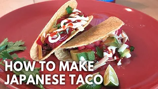 Mexican street food TACOS, Japanese style    #homecooking #TACO #streetfood #recipe