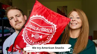 Northern Irish couple try American Snacks & some delicious favourites from around the world