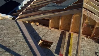 Two Different Examples For Installing Home Addition Roof Sheathing – Soffit and Exposed Rafter Eaves