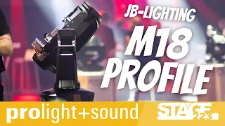 JB Lighting M18 Profile Movinghead | Prolight + Sound 2022