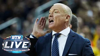 Pat Chambers on the Upset of Michigan | Penn State | Big Ten Basketball